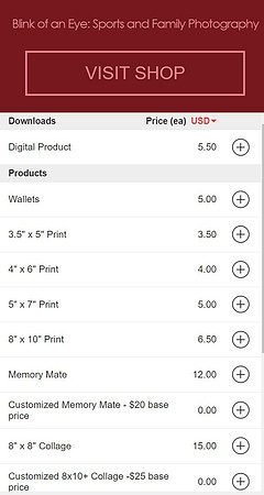 Price List